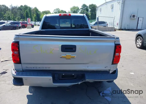 2016 Chevrolet Silverado 1500 2Lt из США, поврежденный, VIN 1GCVKREC0GZ221613